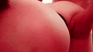 Vietnamese teen bares huge boobs in dog style position