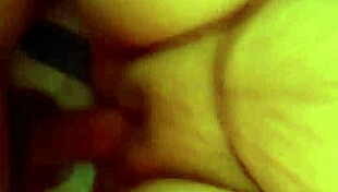 intimate passionate sex with my wife, caressing her natural tits in emotional connection