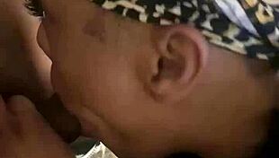 ebony lesbians give the sloppiest wet sucking head ever