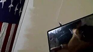 Amateur pussy creams so wet in doggystyle!