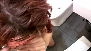 The slutty teen shaved her pussy then gave a sloppy blowjob to her friend.