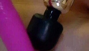 Greedy pumped up pussy squirts