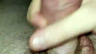 young twink jerking off and cumming in homemade video 😏