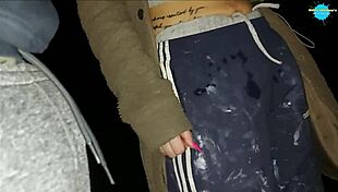 another night filming behind scenes with cracky's sexy ass and shaved pussy