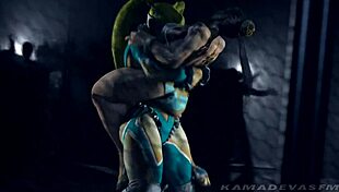 Ultimate tournament episode 2 features Chun Li versus Rainbow Mika