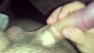 Homemade solo wank and cum