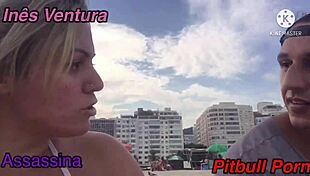 found masseuse on beach, fucked newbie inês ventura on first massage