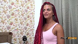 Natali Wants Black Cock, This Guy Gives It To Her Riding Cowgirl