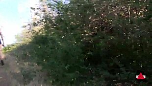 Booty mountain hike with blonde and redhead asses