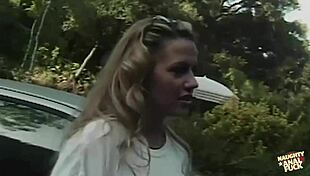 Dirty blonde babe, how does it feel getting huge cock in your asshole?