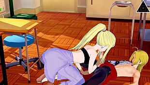 Koikatsu Fast Handjob, Edward and Winry Have Sex 😏