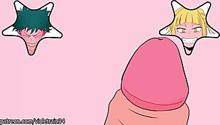 Watch Deku Masturbate Intensely Then Fuck Himiko Toga Hard In This Uncensored Hentai!