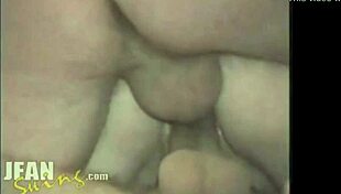 double penetration with the wife acting as a prostitute in this casual scene