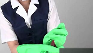 yo, asian handjob in latex gloves tho! 😍