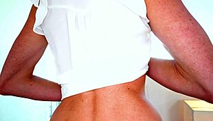 sofie marie skinny milf with big tits gives no hands blowjob on monster cock deepthroat and swallow cum