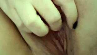 Bbw enjoys wet toy fun with tits and pussy