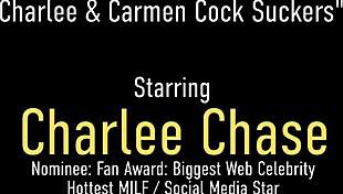 Charlee Chase And Carmen Valentina Team Up For A Threesome