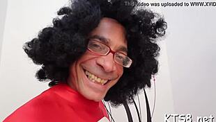 Man smashes shemale's ass in wild session. Things got heated fast with deep anal