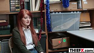 i'm a tiny redhead thief named krystal orchid in the office