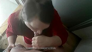 Notagirldk, this feminine guy gives an early breakfast blowjob