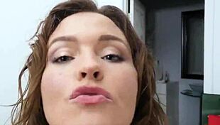 Milf teen 18+ squirts on krissy lynn in sinful stepmother taboo!