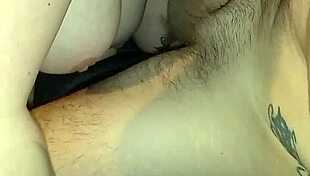 Having fun with chubby wife in homemade setting