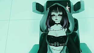 Slutty Girl Gets Bound And Fucked In The Machine Vrc Erp With Orgasm