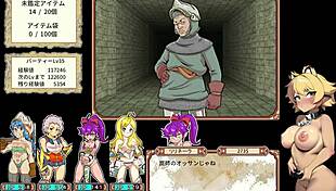 Four Bitches Explore Dungeon In Dan Ero Plus Live Play Part One