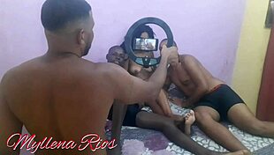 i went to film the prostitute at home but ended up joining the fun with orgasms and pov sex 😏