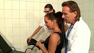 Milf Babe Curly Ann Gets Inspected By A Giant Cock