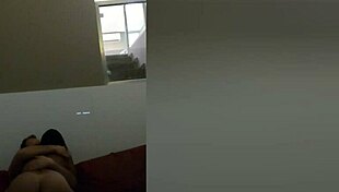 Endowed husband meets brunette in motel room