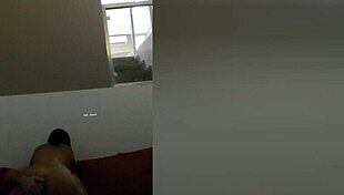 Endowed husband meets brunette in motel room