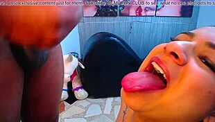 Fuck that pussy in doggy style with a monster cock?