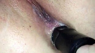 Check out this BBW working an anal dildo like a pro