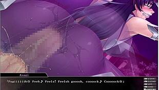 Taimanin Asagi 3 Part 2 Bound with Dildo