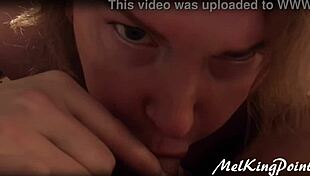 Old German MILF Performs Deepthroat Blowjob and Receives Cum in Homemade Video