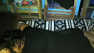 i say, 'let me massage you, rich latina milf neighbor,' as i touch her body