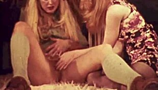 dark london vintage taboo lesbian step sisters lick hairy pussies 😏