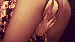 Vintage British lesbian step sisters experiment with taboo desires