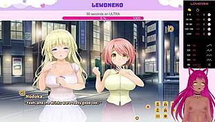 Lewdneko Plays Seductive Game With Big Tits