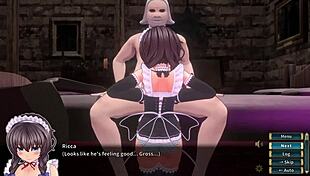 Holyknightricca part 3: Intense hentai blowjob and bdsm action!