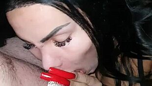 Kamilly campos sucks the german guy in part 1