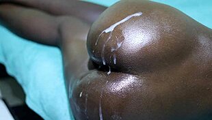 Whoa! How does this petite amateur take such deep anal pounding with cum everywhere?