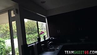 Young Teen Babysitter Fingers Herself In Pov Before Getting A Hardcore Cumshot