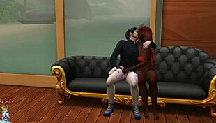 Blonde And Brunette Unleash Wild Beach Threesome With Shemale!