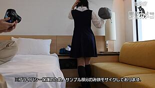 Cute Asian Idol Layer Does Cosplay Blowjob in Personal Shoot