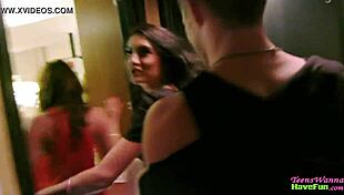 real teen rammed hard at party