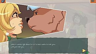 Hardcore Hentai Action with Futanari BDSM in Sequoia State Park Game