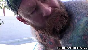 Chubby Carlo Cox Stretches Hunk Jack Dixon's Ass After A Blowjob