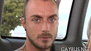 Enjoying some intense gay oral pleasure here